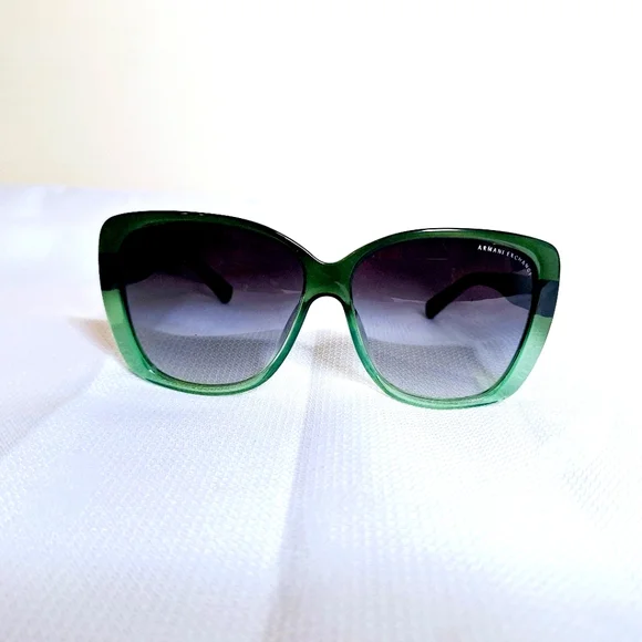 Armani Exchange brand " The Emerald Eye Beauty" Oversized sunglasses. - Picture 1 of 9